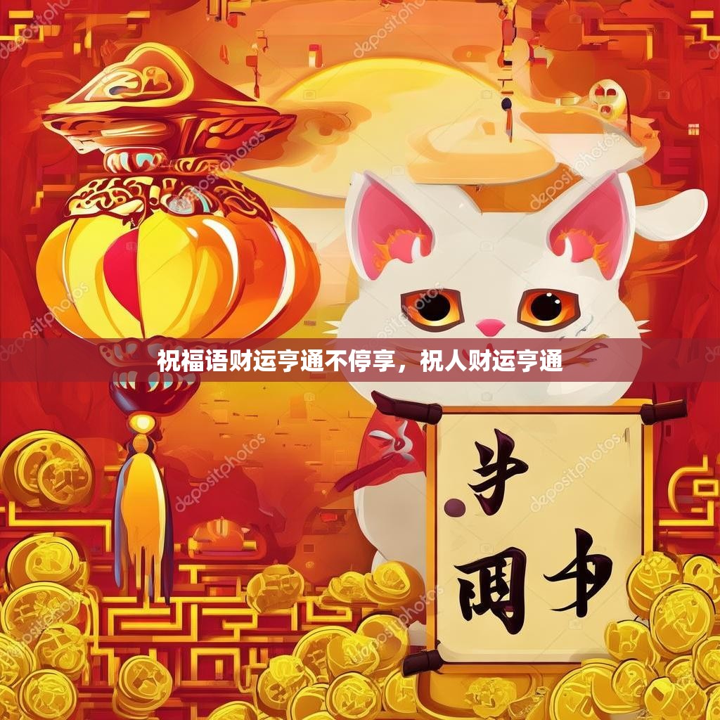 祝福语财运亨通不停享,祝人财运亨通
