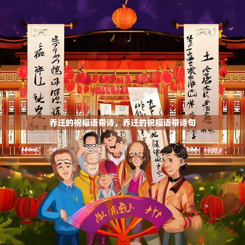 乔迁的祝福语带诗,乔迁的祝福语带诗句