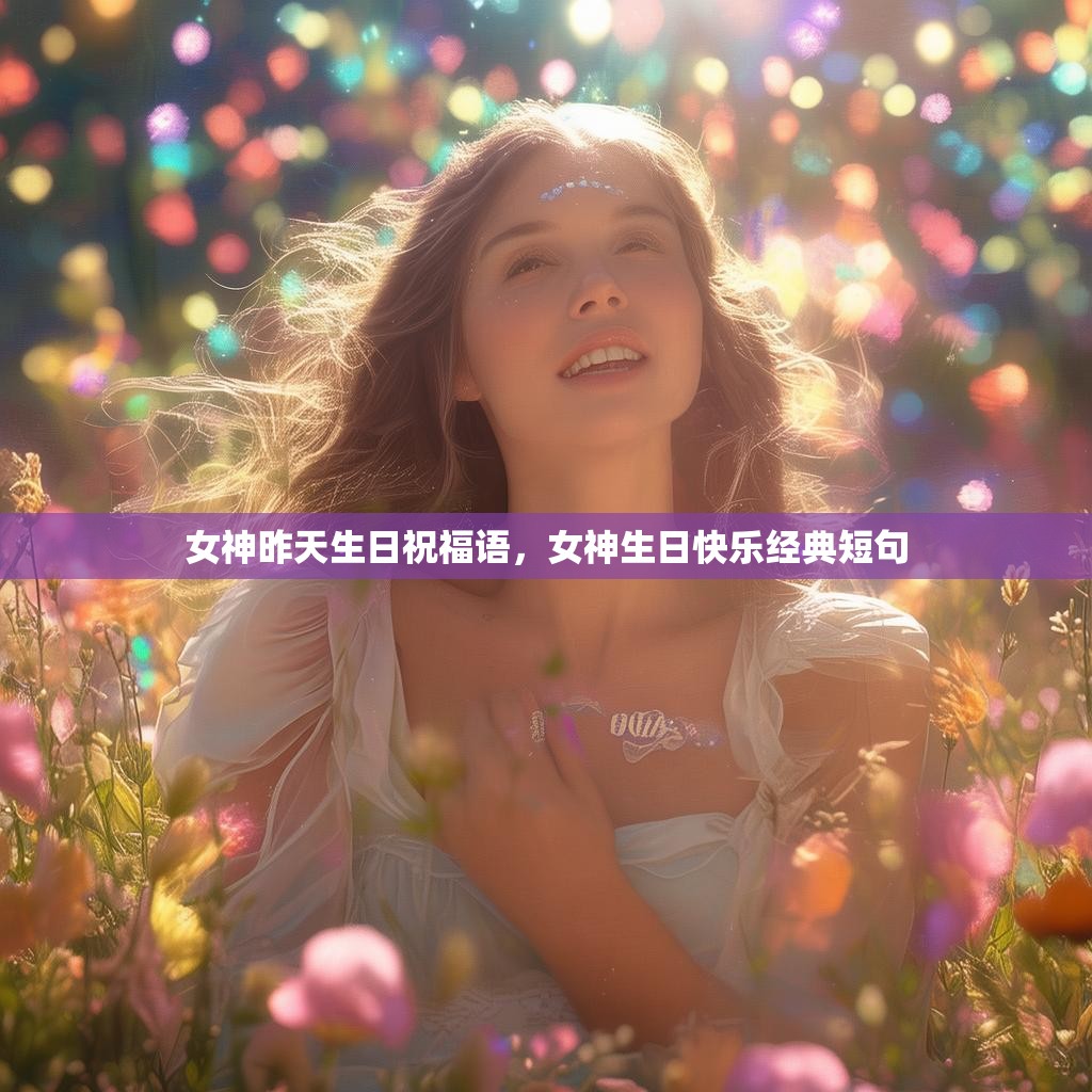 女神昨天生日祝福语,女神生日快乐经典短句