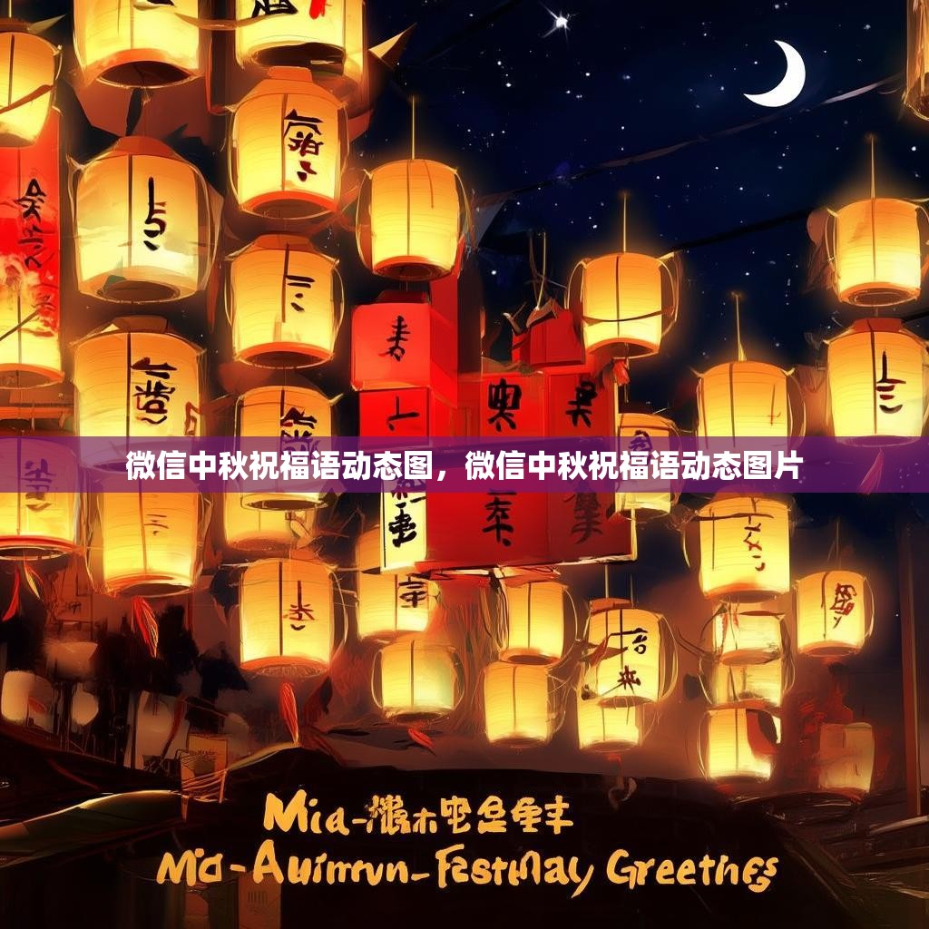 微信中秋祝福语动态图,微信中秋祝福语动态图片