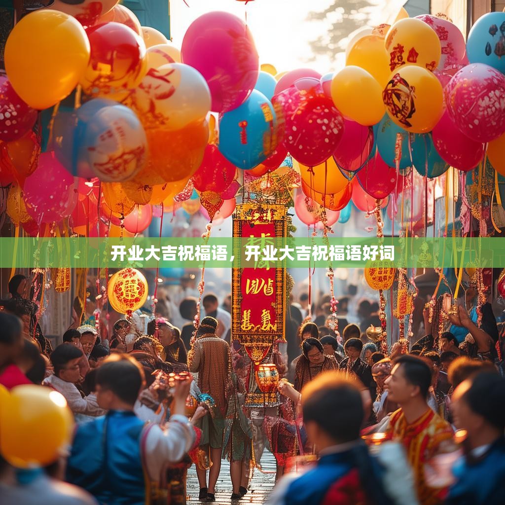 开业大吉祝福语,开业大吉祝福语好词