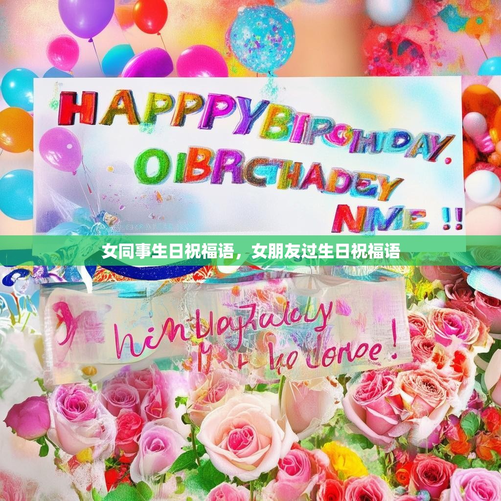 女同事生日祝福语,女朋友过生日祝福语