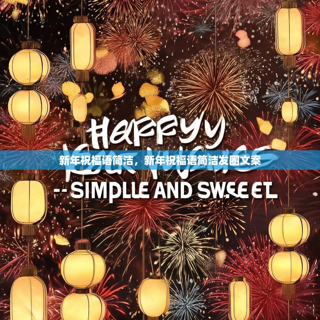 新年祝福语简洁,新年祝福语简洁发圈文案