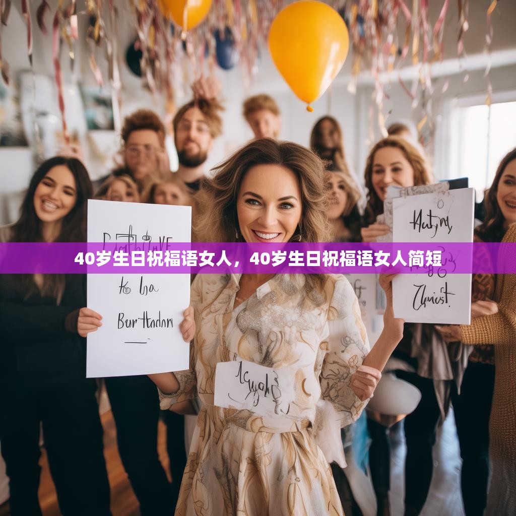 40岁生日祝福语女人,40岁生日祝福语女人简短