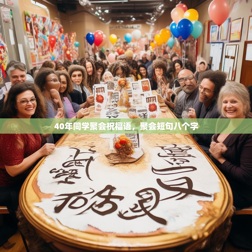 40年同学聚会祝福语,聚会短句八个字