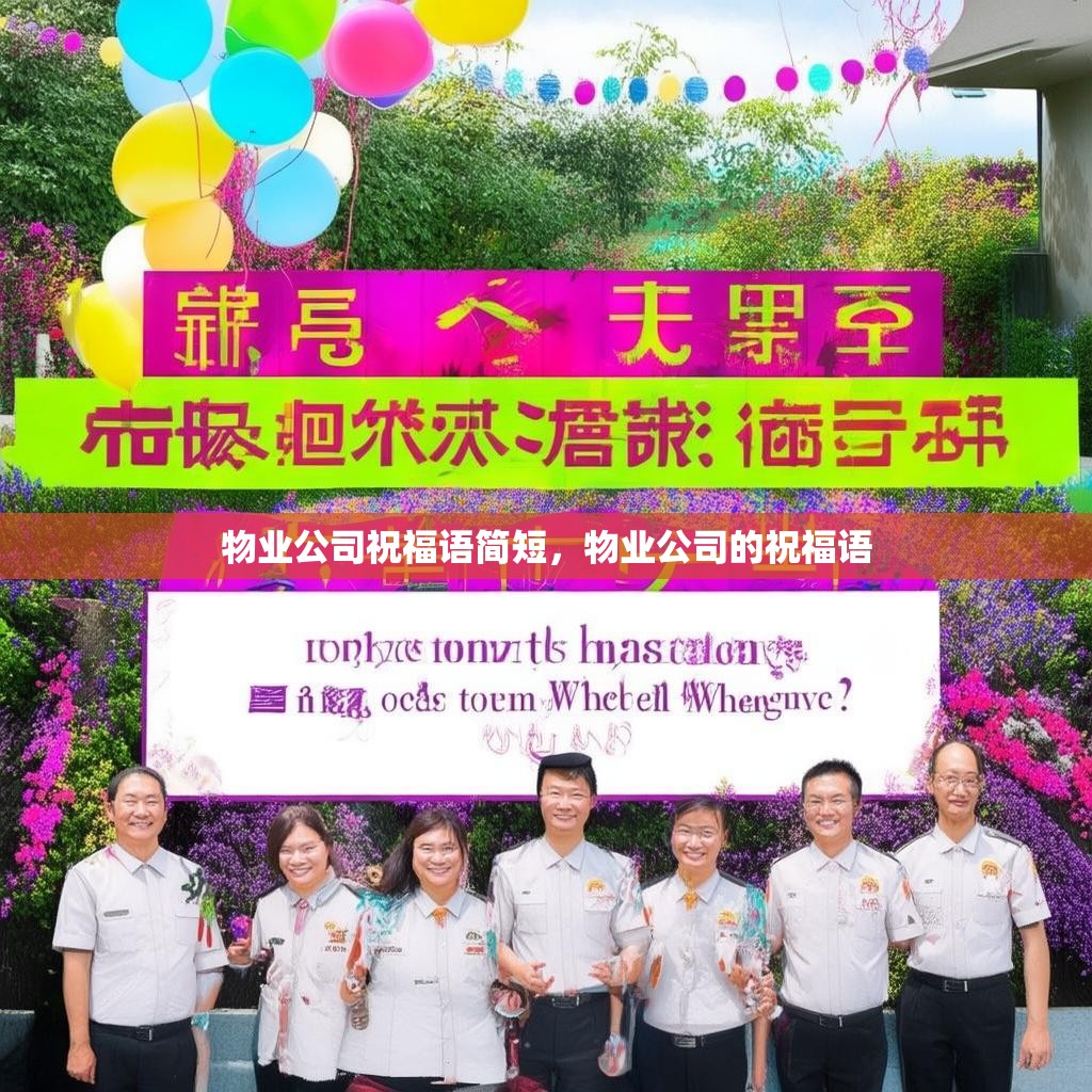 物业公司祝福语简短,物业公司的祝福语