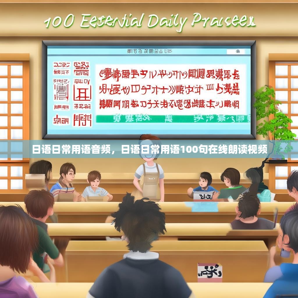 日语日常用语音频,日语日常用语100句在线朗读视频