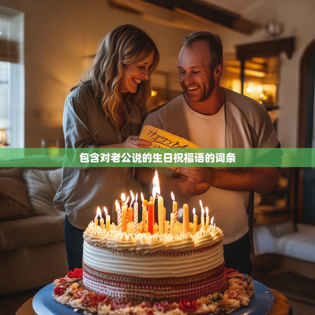 包含对老公说的生日祝福语的词条