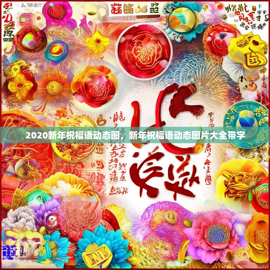 2020新年祝福语动态图,新年祝福语动态图片大全带字