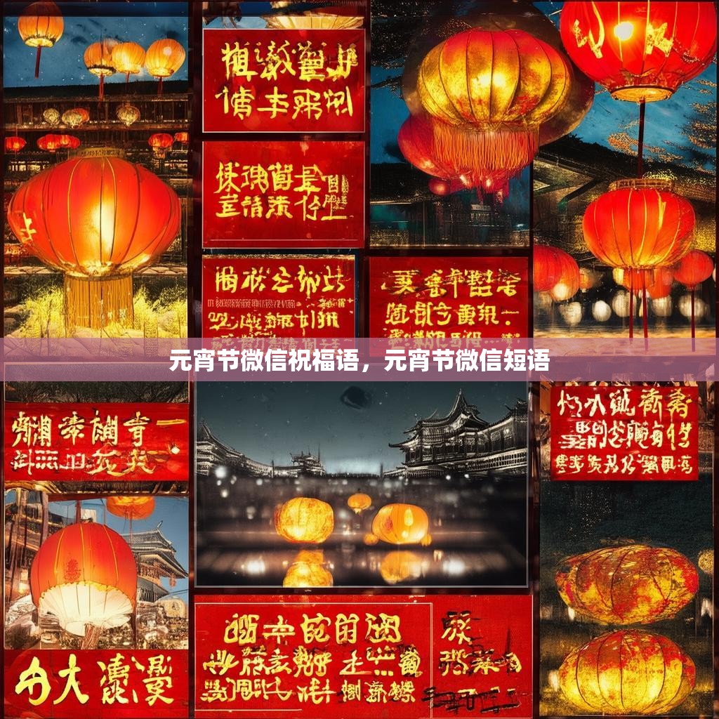 元宵节微信祝福语,元宵节微信短语