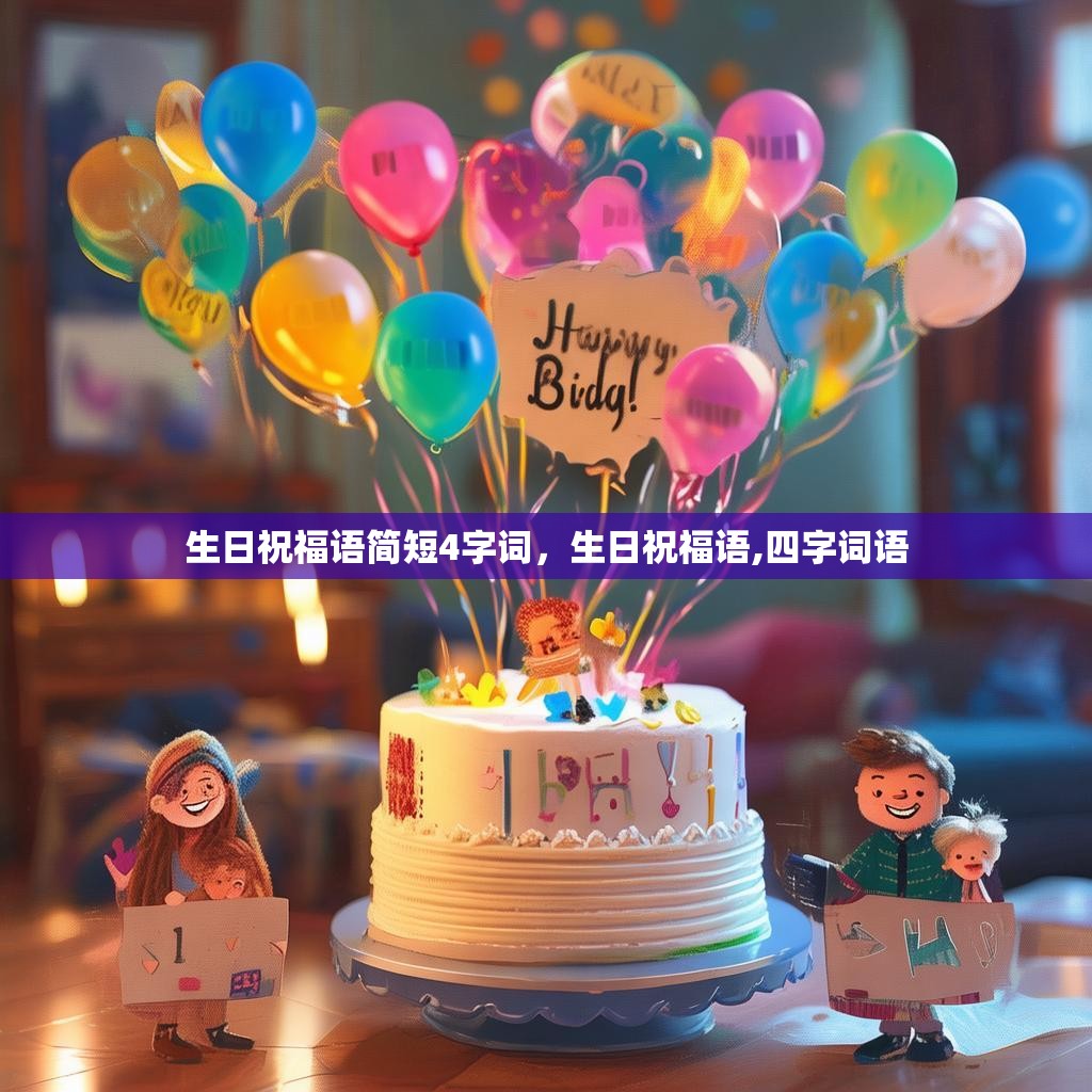 生日祝福语简短4字词,生日祝福语,四字词语