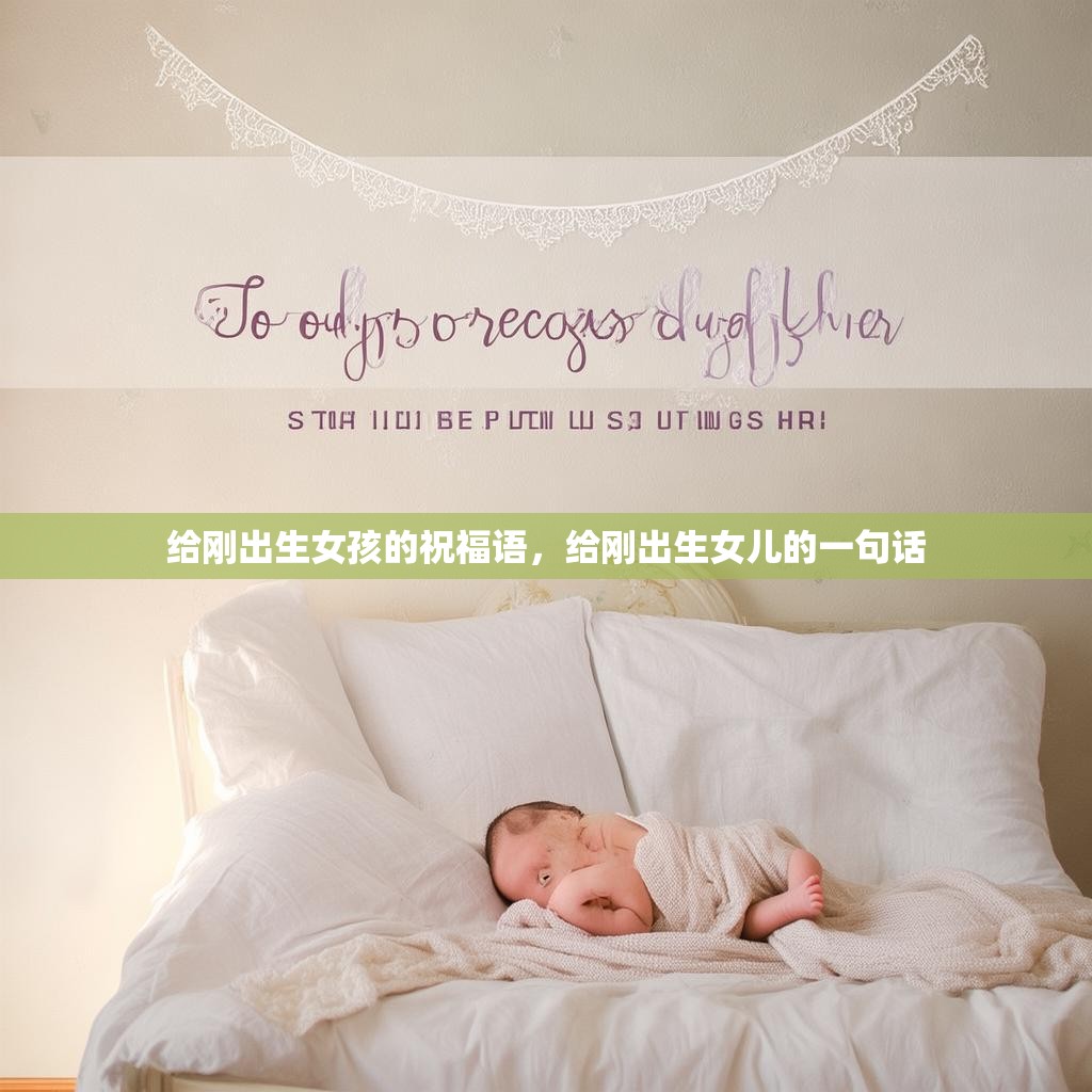给刚出生女孩的祝福语,给刚出生女儿的一句话
