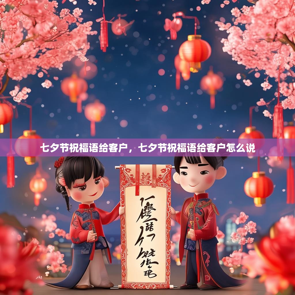 七夕节祝福语给客户,七夕节祝福语给客户怎么说