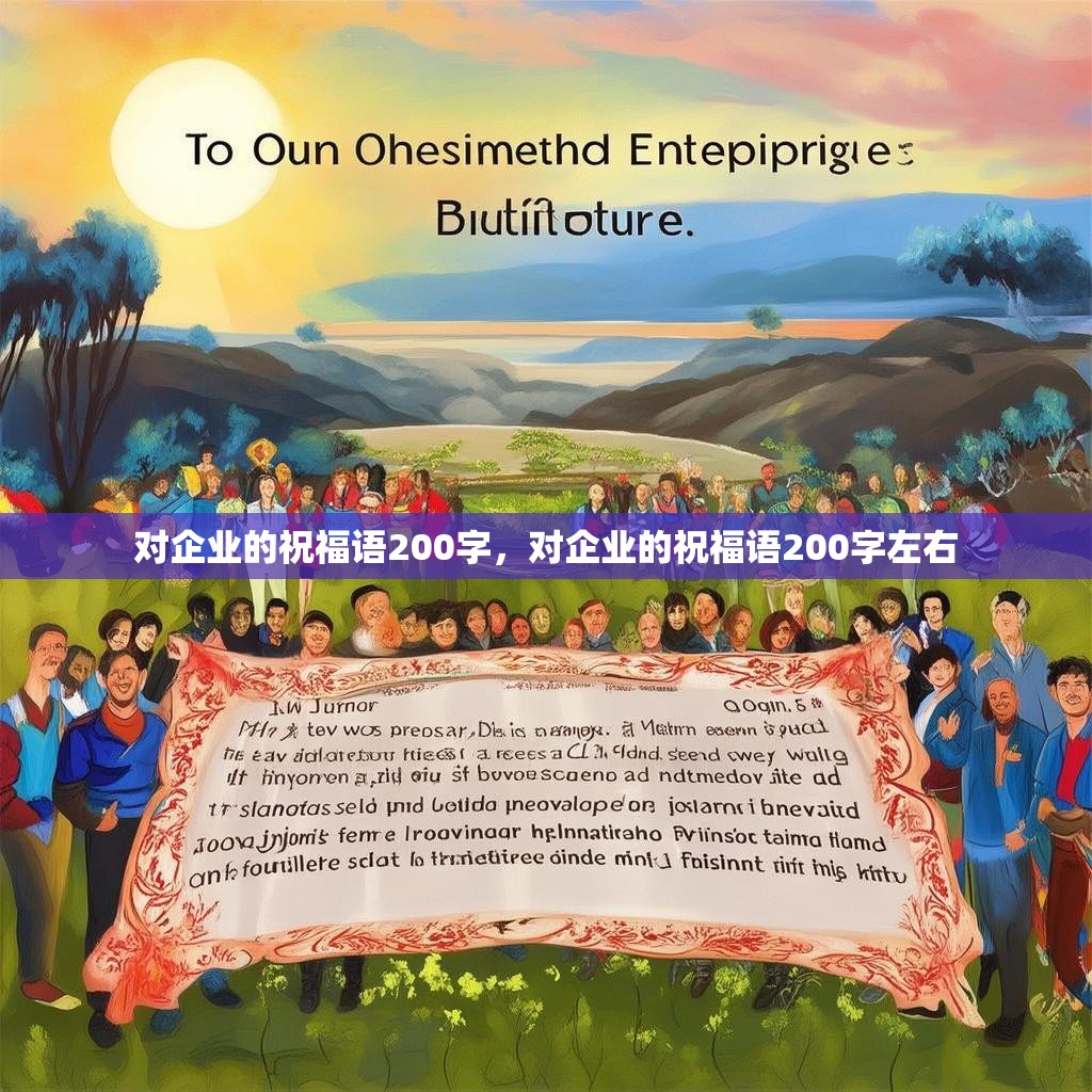 对企业的祝福语200字,对企业的祝福语200字左右