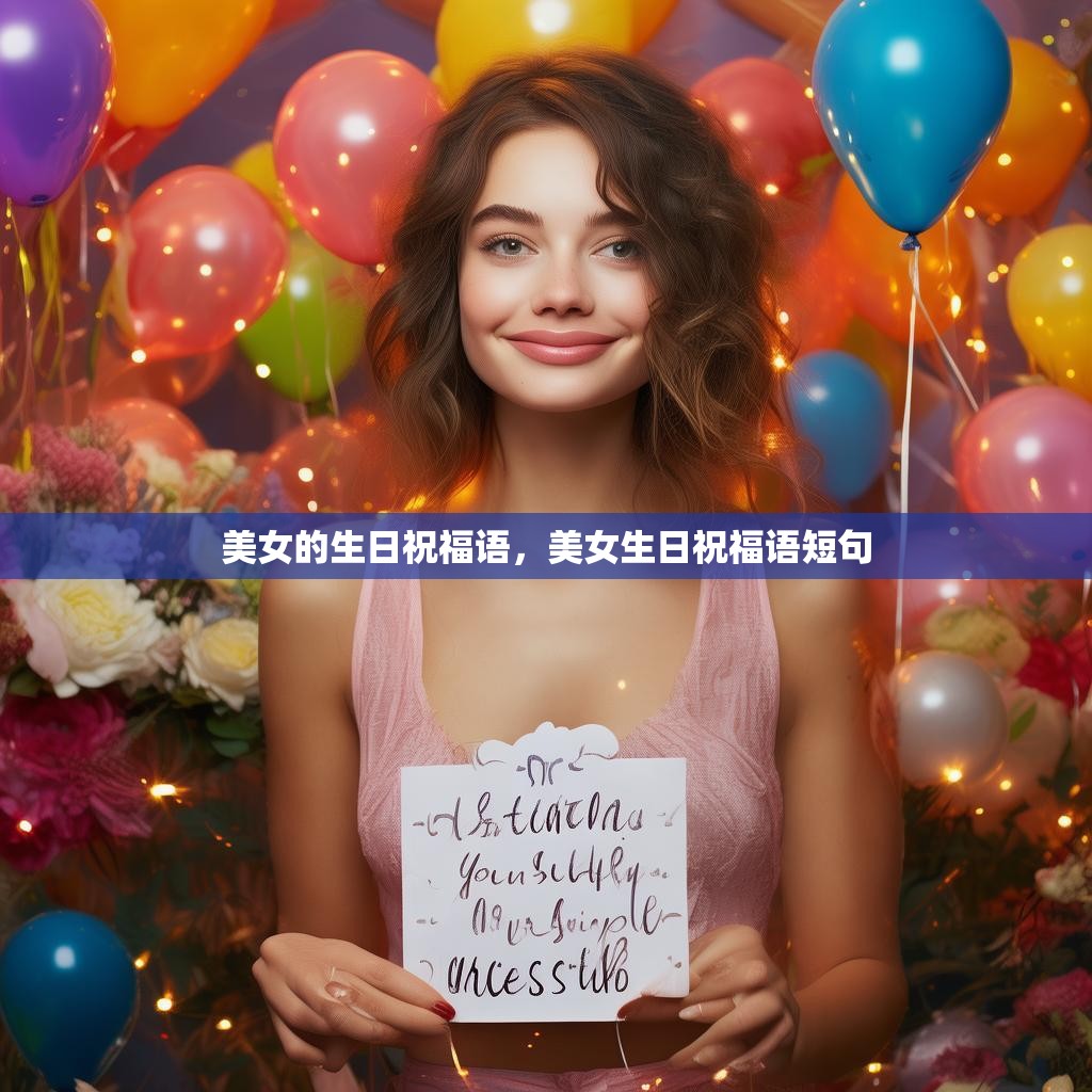 美女的生日祝福语,美女生日祝福语短句