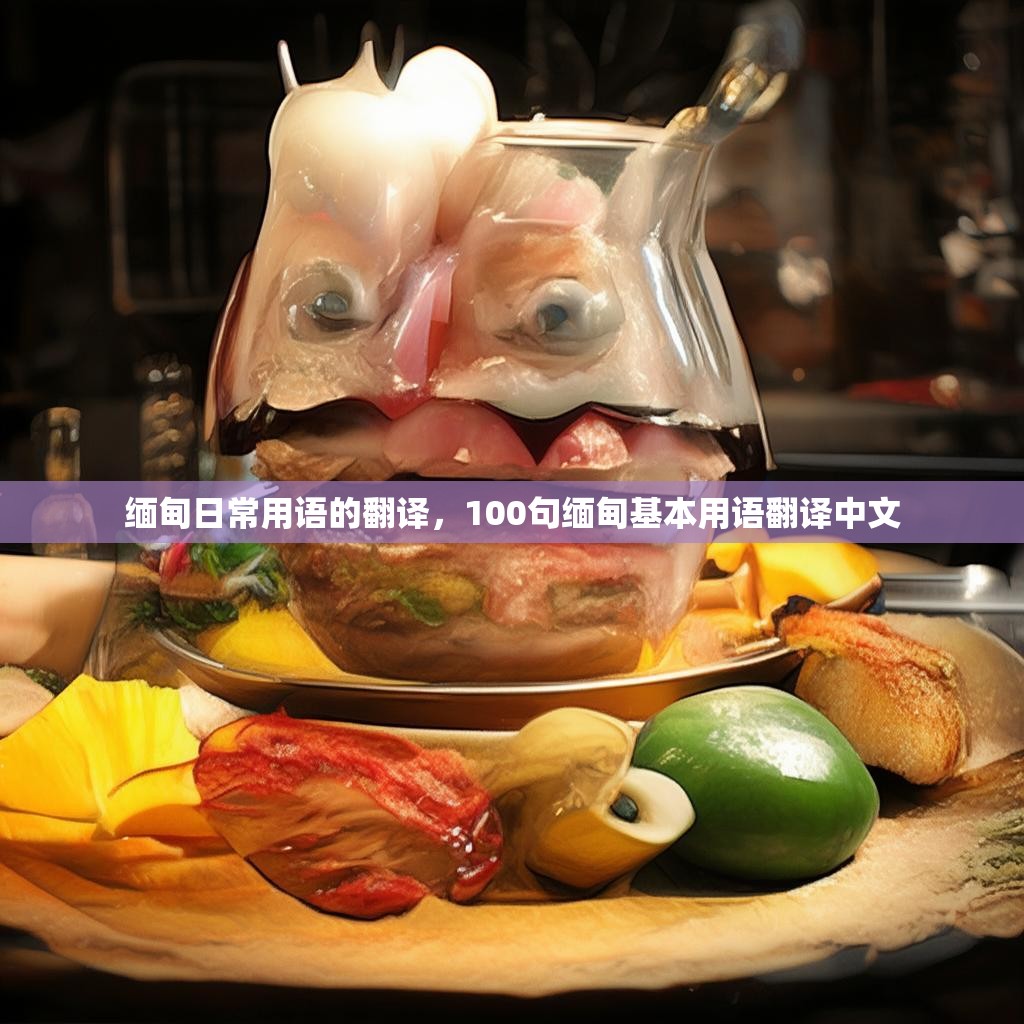 缅甸日常用语的翻译,100句缅甸基本用语翻译中文