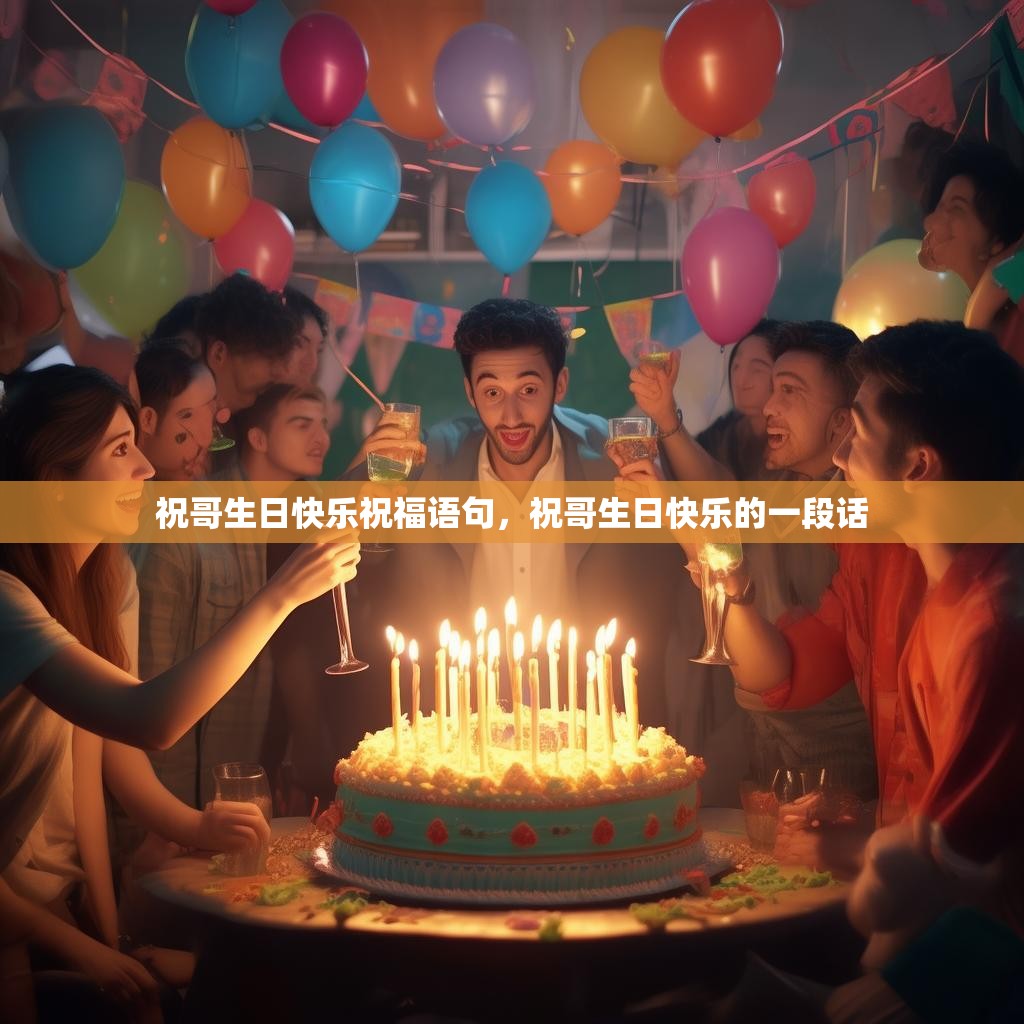 祝哥生日快乐祝福语句,祝哥生日快乐的一段话
