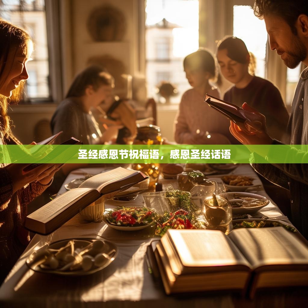 圣经感恩节祝福语,感恩圣经话语