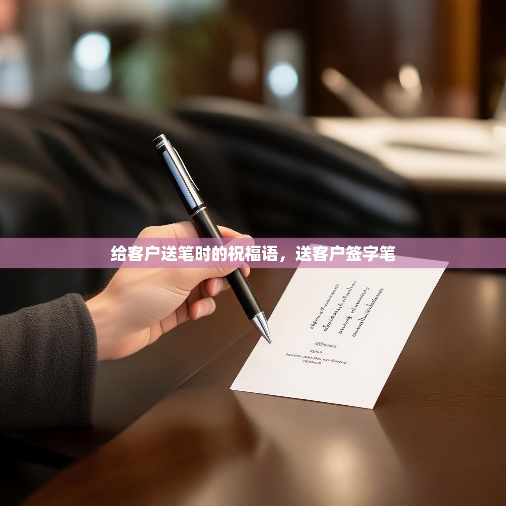 给客户送笔时的祝福语,送客户签字笔