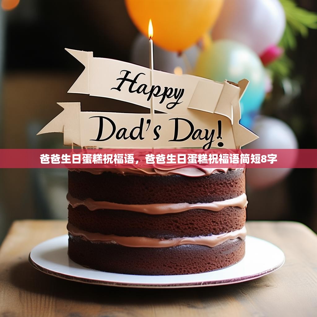 爸爸生日蛋糕祝福语,爸爸生日蛋糕祝福语简短8字