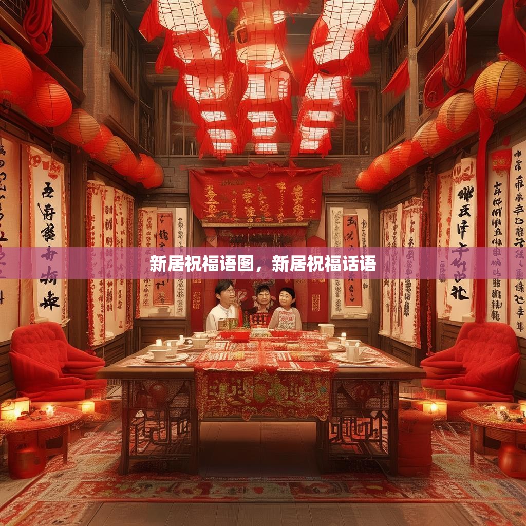 新居祝福语图,新居祝福话语