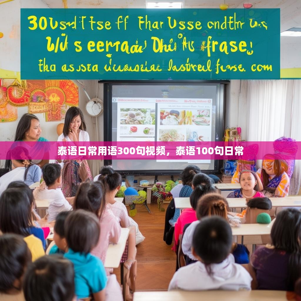 泰语日常用语300句视频,泰语100句日常