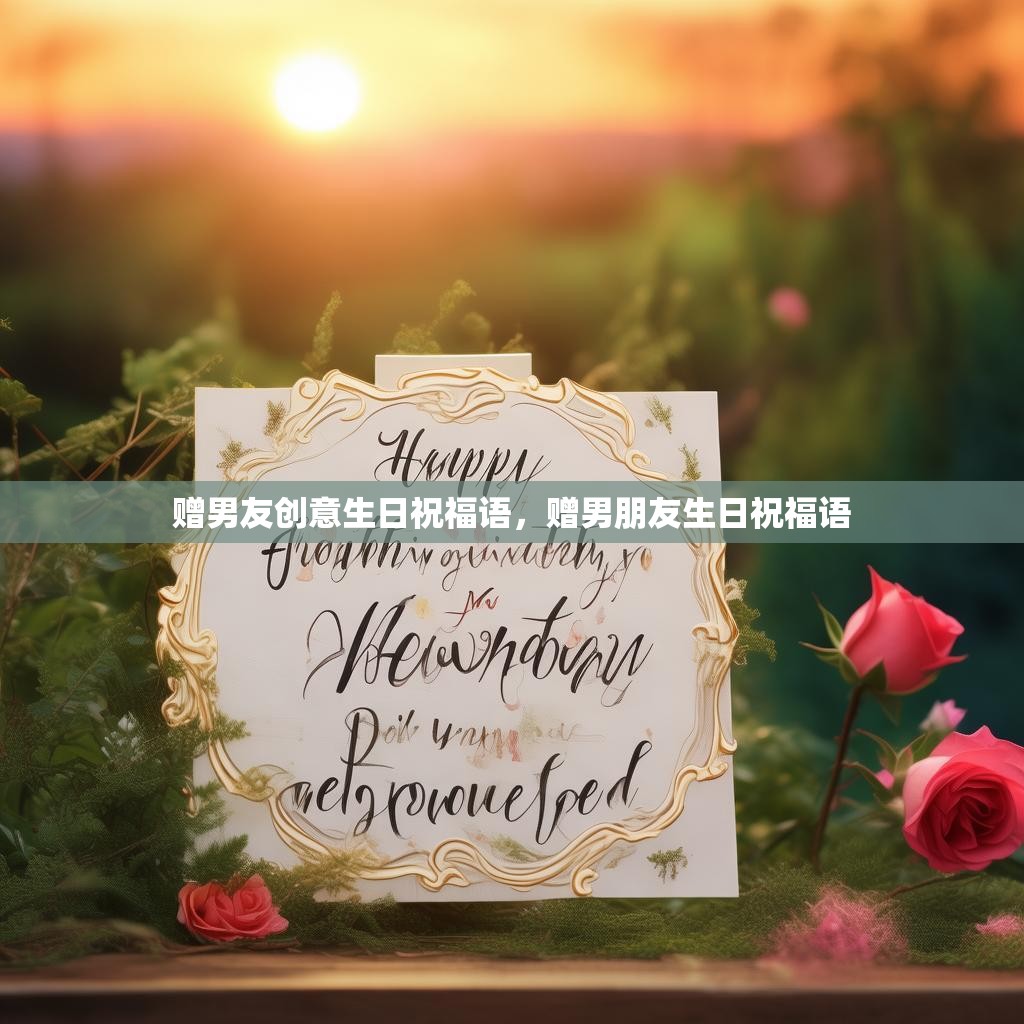 赠男友创意生日祝福语,赠男朋友生日祝福语