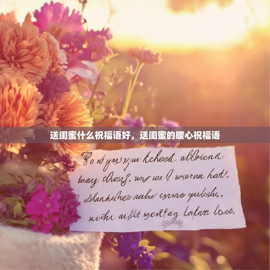 送闺蜜什么祝福语好,送闺蜜的暖心祝福语