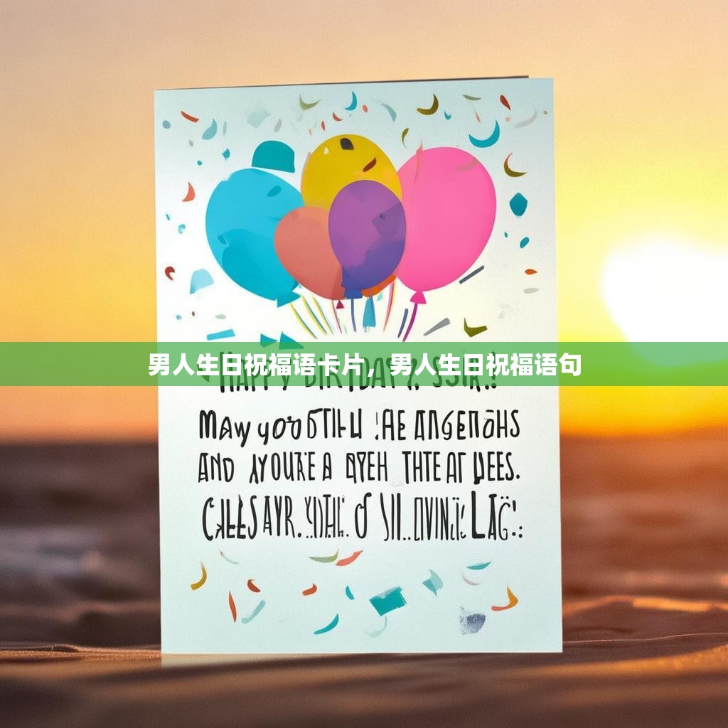 男人生日祝福语卡片,男人生日祝福语句