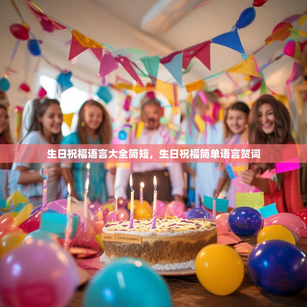 生日祝福语言大全简短,生日祝福简单语言贺词