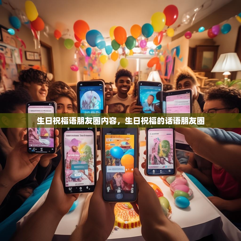生日祝福语朋友圈内容，生日祝福的话语朋友圈