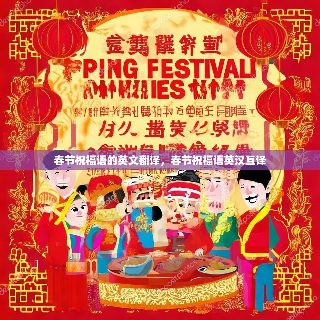 春节祝福语的英文翻译,春节祝福语英汉互译