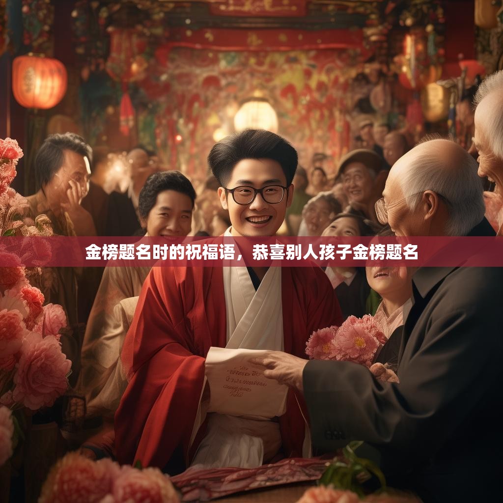 金榜题名时的祝福语,恭喜别人孩子金榜题名