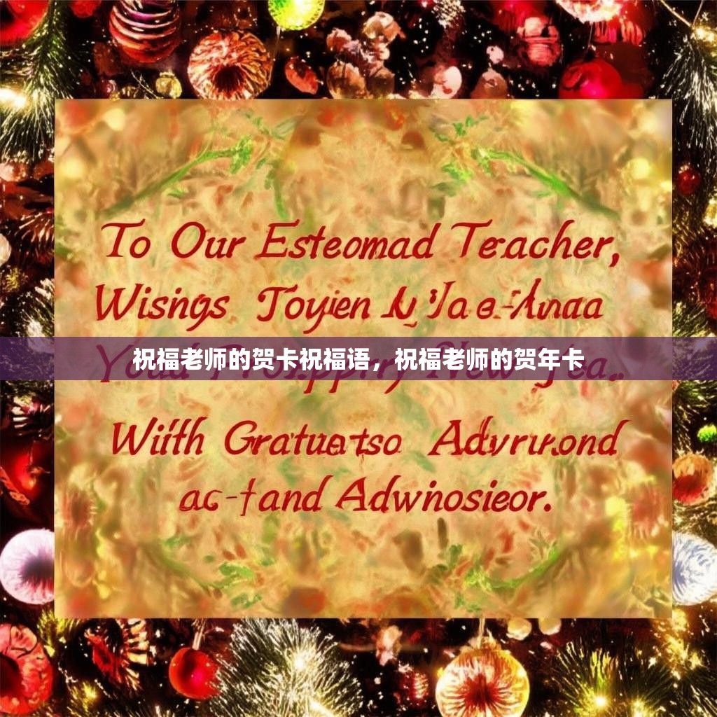 祝福老师的贺卡祝福语,祝福老师的贺年卡