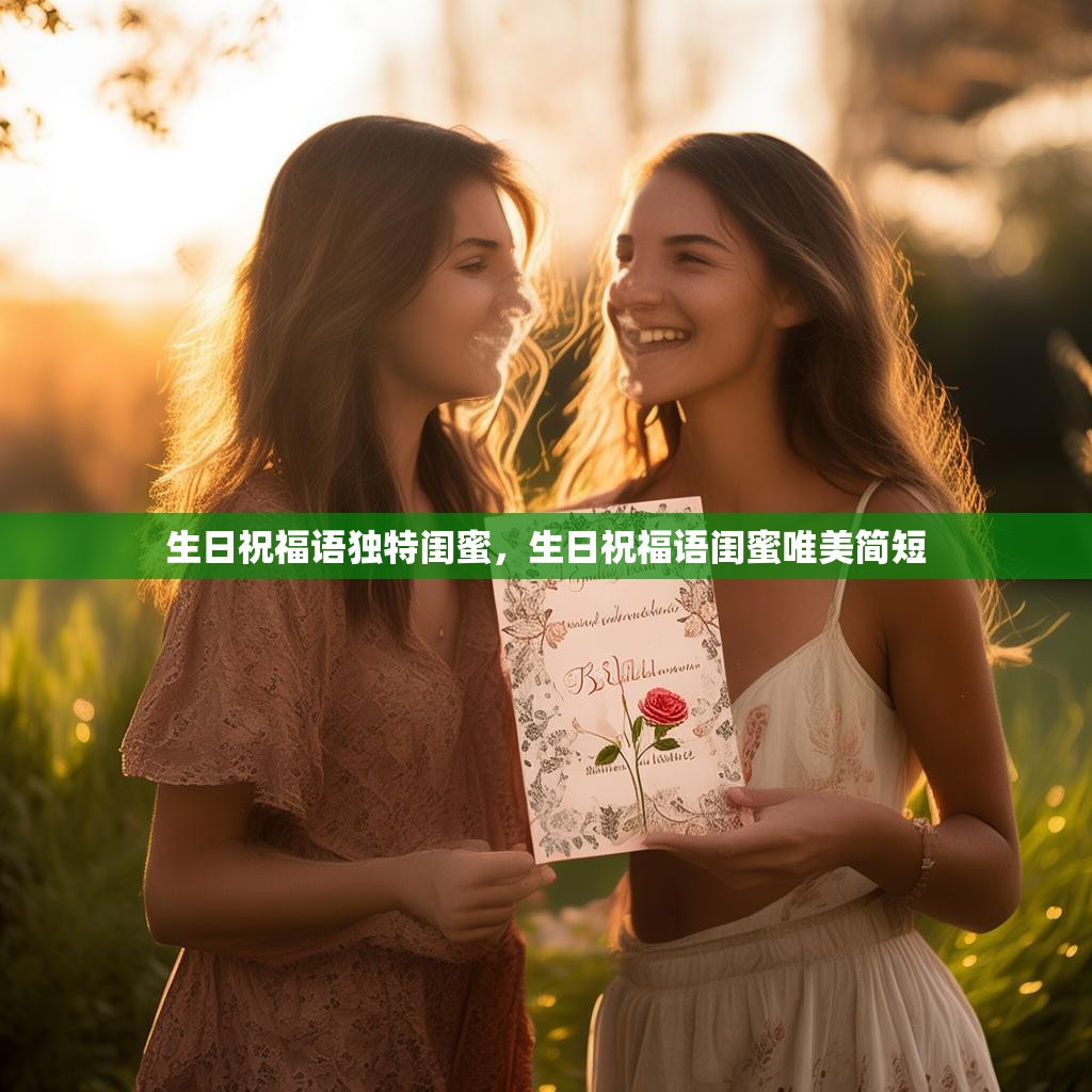 生日祝福语独特闺蜜,生日祝福语闺蜜唯美简短