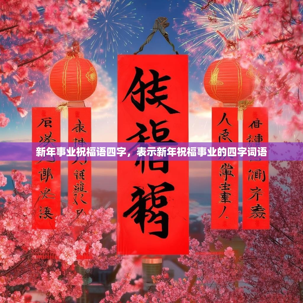 新年事业祝福语四字,表示新年祝福事业的四字词语