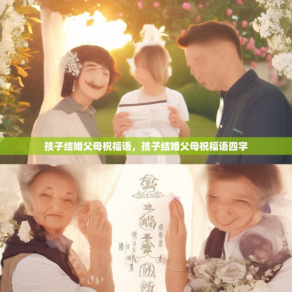 孩子结婚父母祝福语,孩子结婚父母祝福语四字