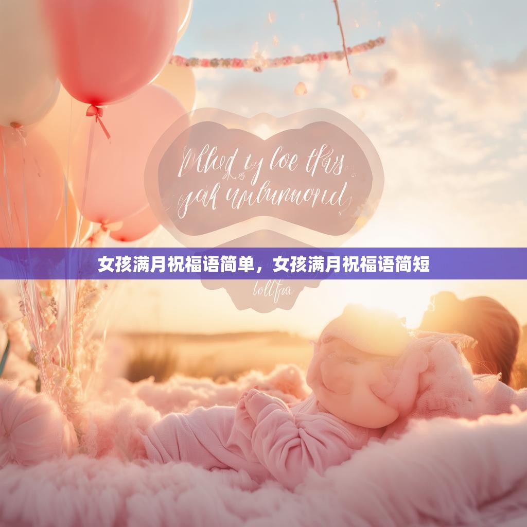 女孩满月祝福语简单,女孩满月祝福语简短