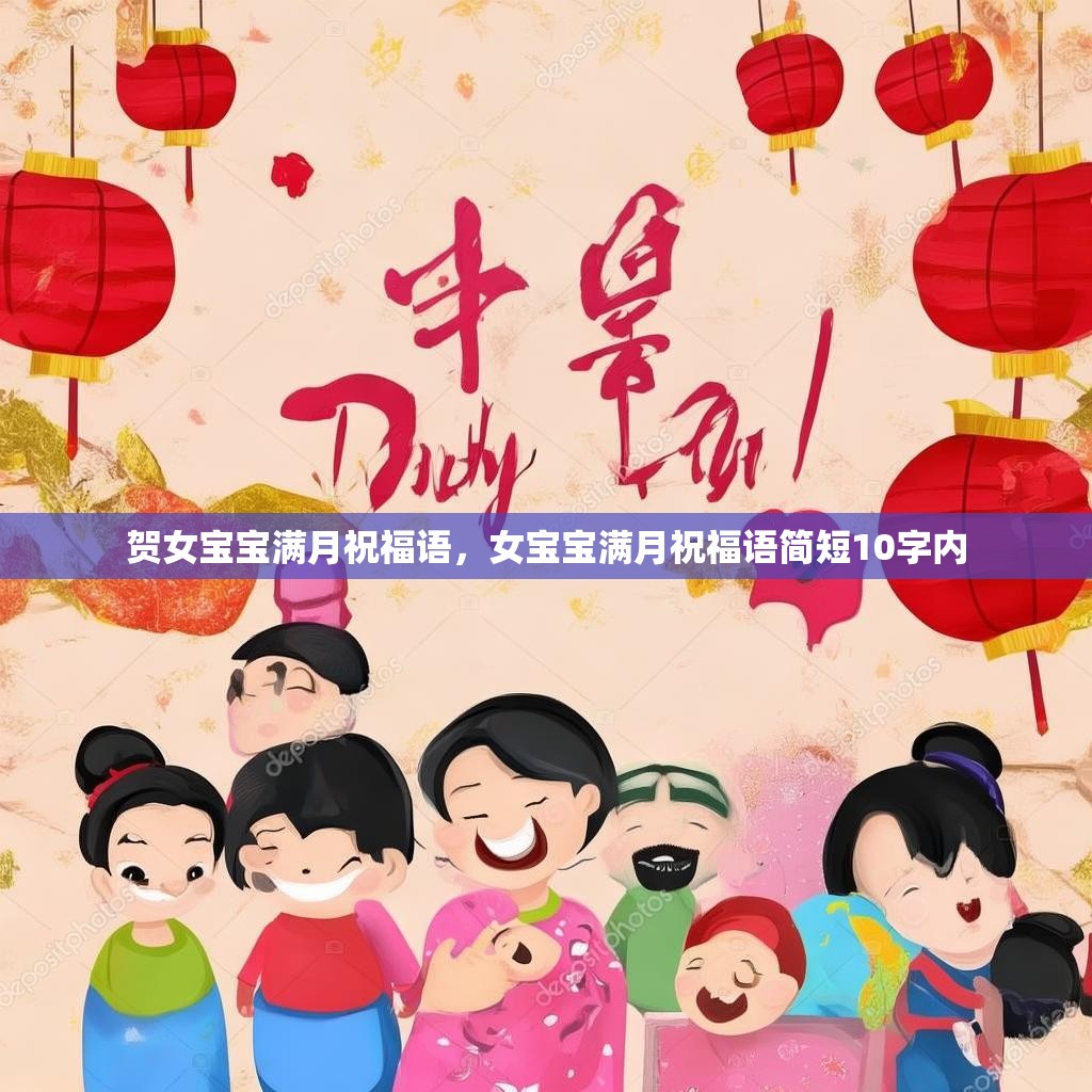 贺女宝宝满月祝福语,女宝宝满月祝福语简短10字内