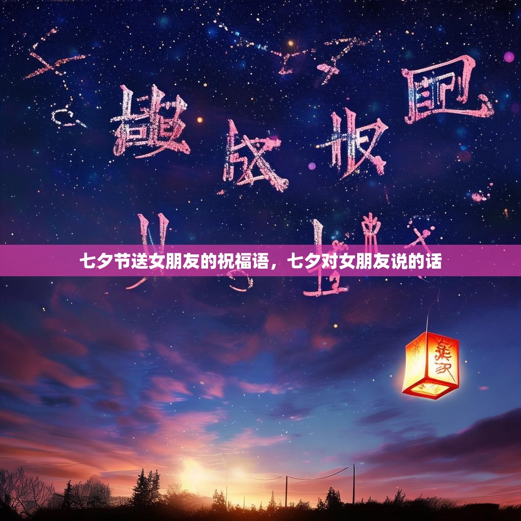 七夕节送女朋友的祝福语,七夕对女朋友说的话