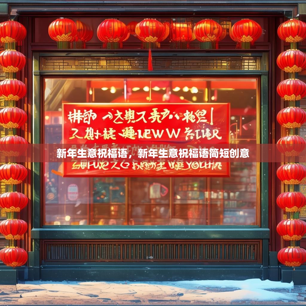 新年生意祝福语,新年生意祝福语简短创意