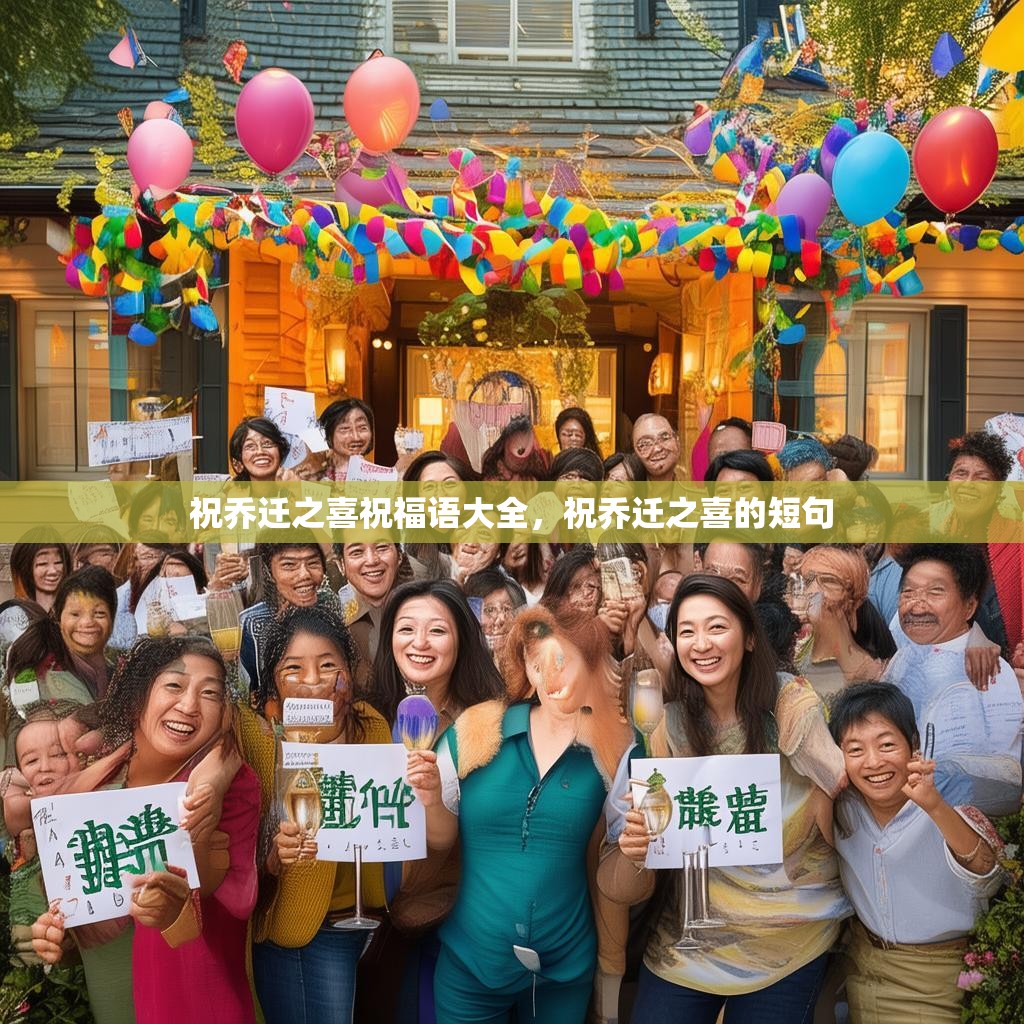 祝乔迁之喜祝福语大全,祝乔迁之喜的短句