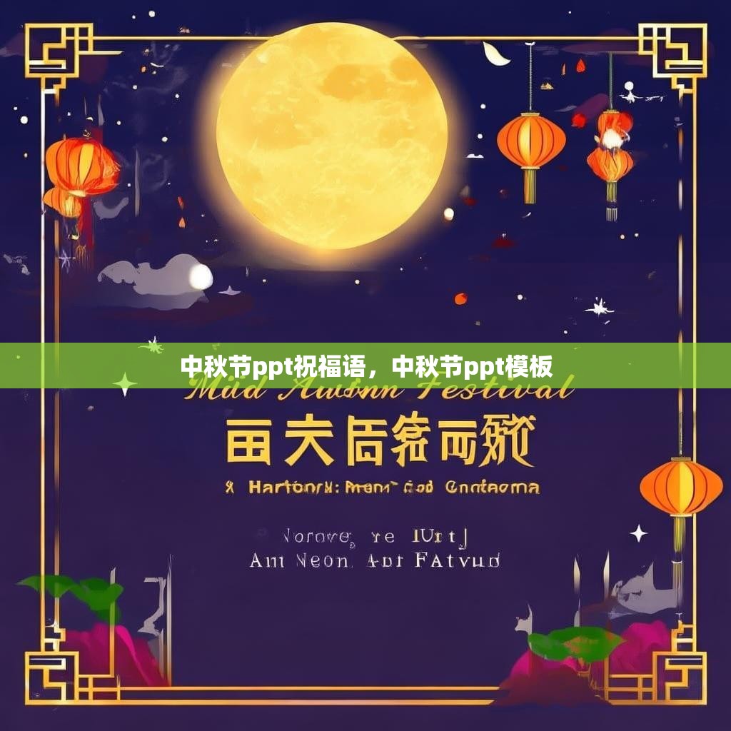 中秋节ppt祝福语,中秋节ppt模板