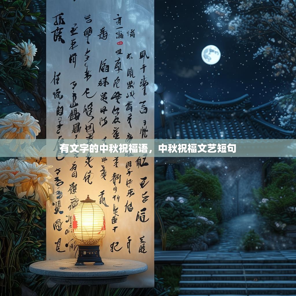 有文字的中秋祝福语,中秋祝福文艺短句