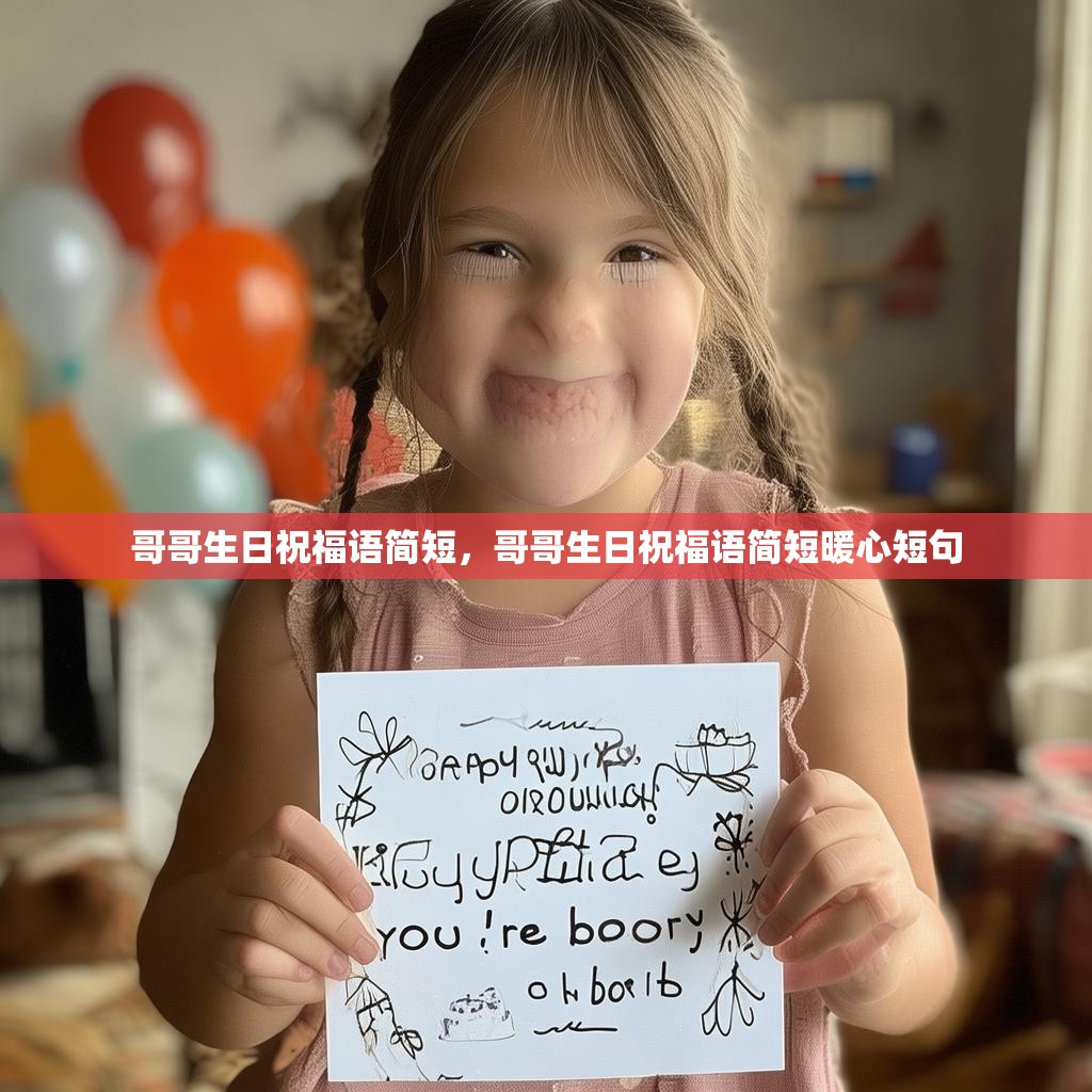 哥哥生日祝福语简短,哥哥生日祝福语简短暖心短句