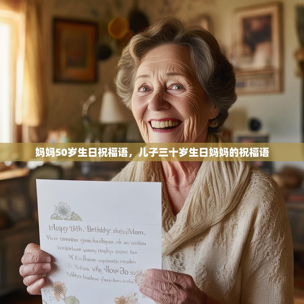 妈妈50岁生日祝福语,儿子三十岁生日妈妈的祝福语