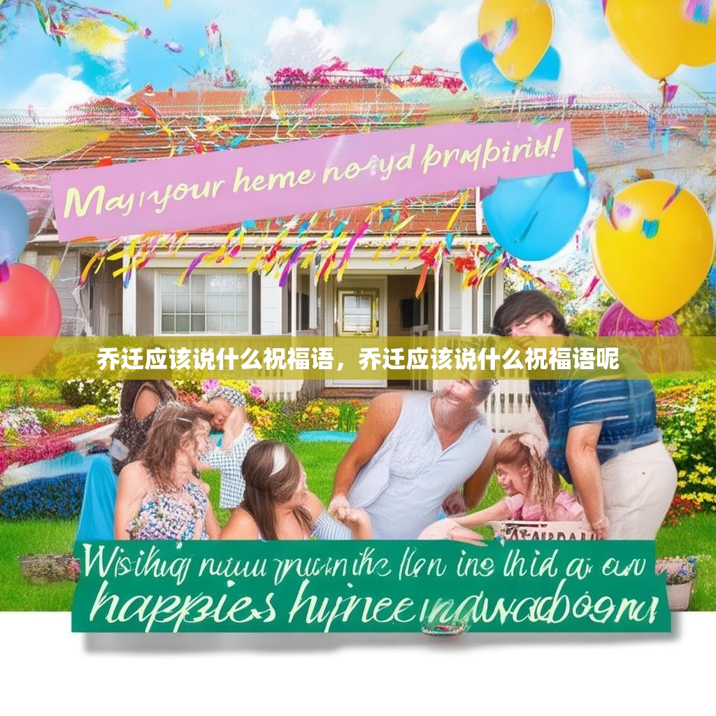 乔迁应该说什么祝福语,乔迁应该说什么祝福语呢