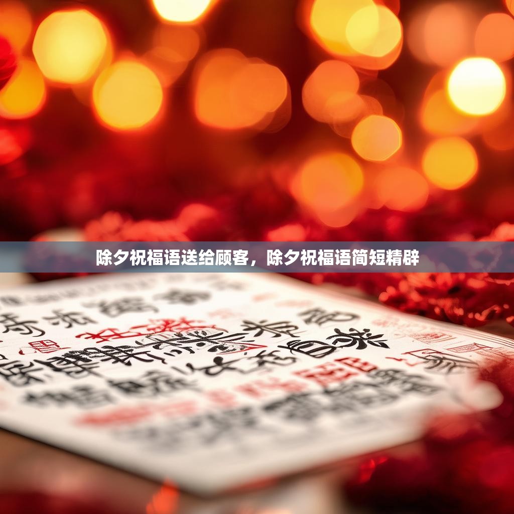 除夕祝福语送给顾客,除夕祝福语简短精辟