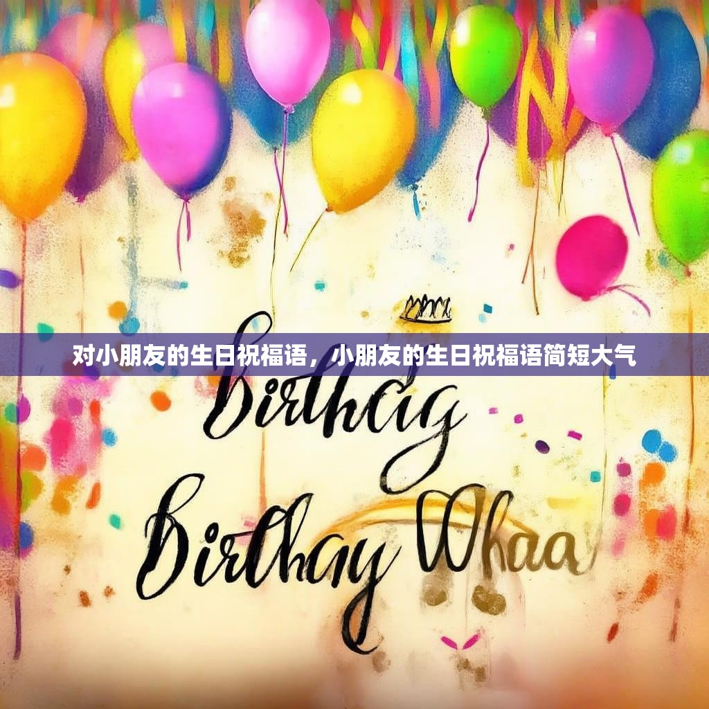 对小朋友的生日祝福语,小朋友的生日祝福语简短大气