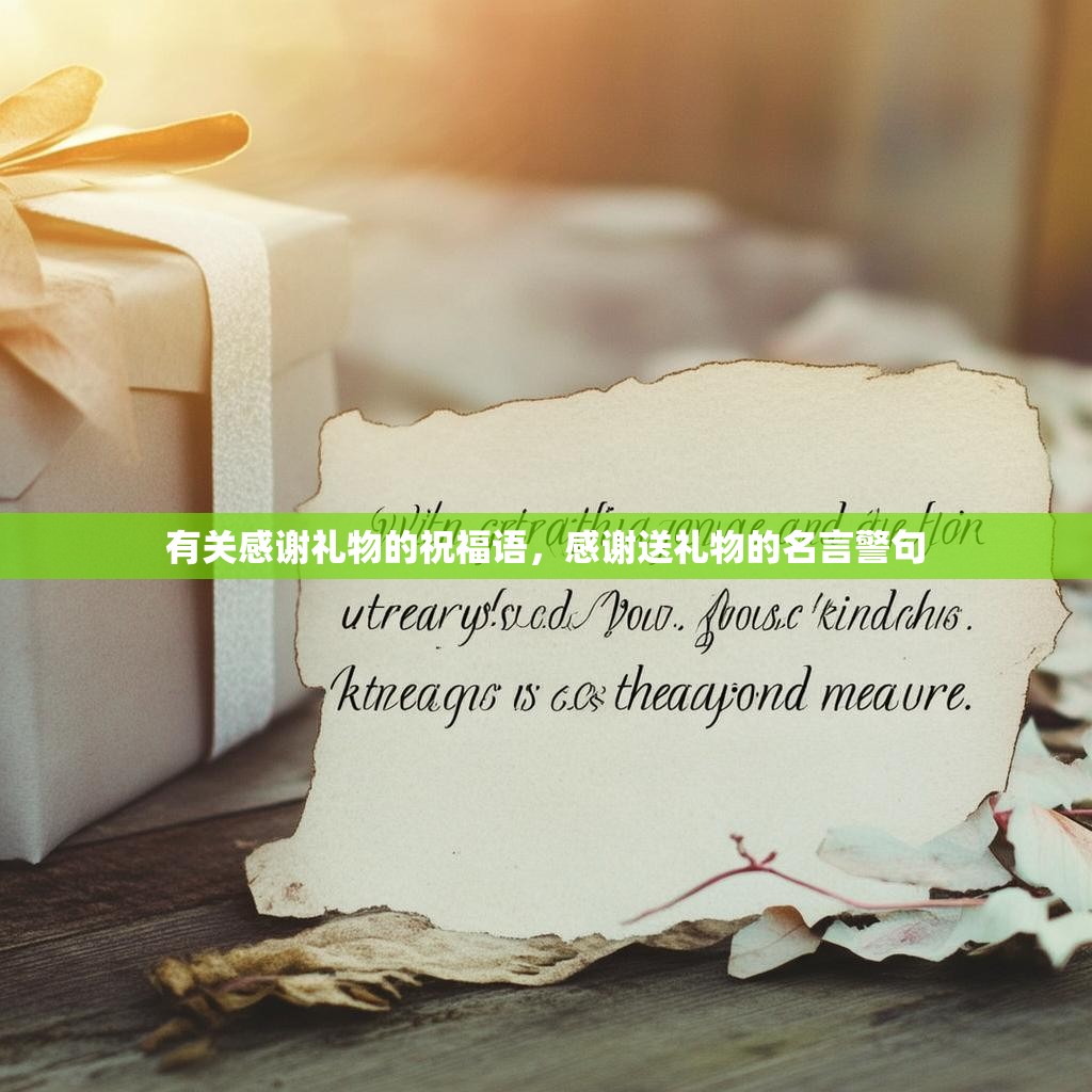 有关感谢礼物的祝福语,感谢送礼物的名言警句